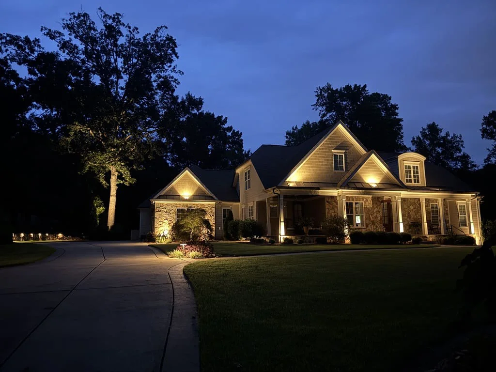 Raleigh residential outdoor lighting company